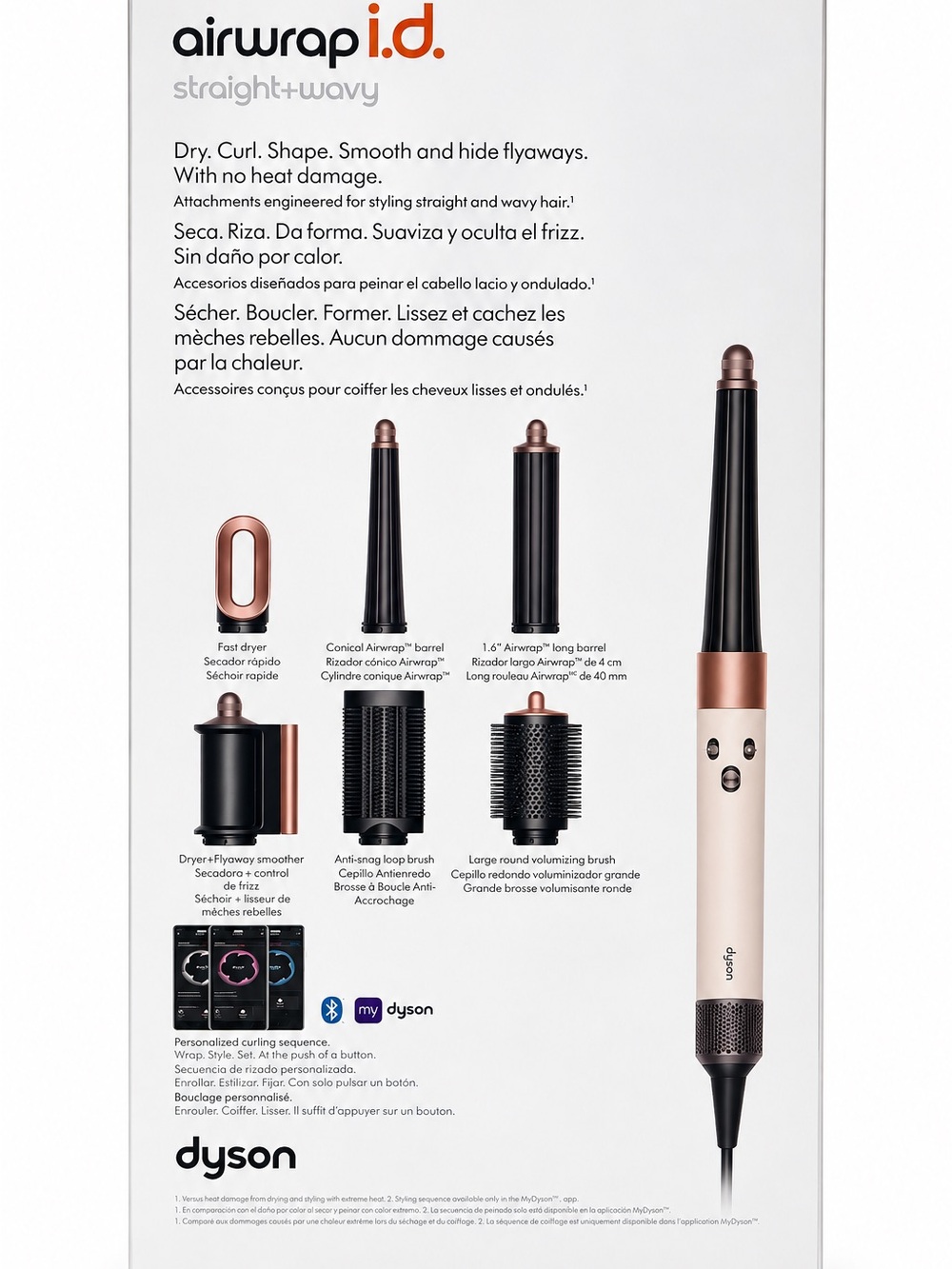 Dyson Airwrap i.d. Multi-Styler in Pale Rose and Rose Gold